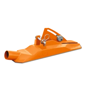 Dieptebegrenzer, met afzuigaansluiting