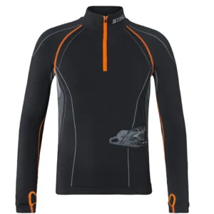 Werkshirt, lange mouw, ADVANCE, maat XL, zwart