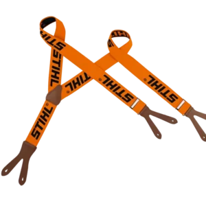 Bretellen, 120 cm, oranje, om te knopen