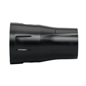 Blaasmond, rond en recht